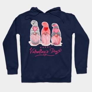 Happy Valentines Day Gnomes Hoodie